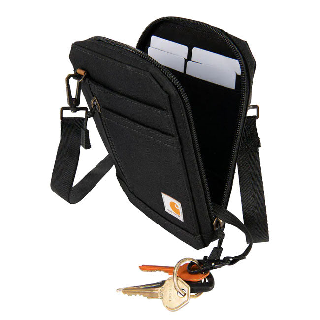 Carhartt Nylon Duck Crossbody wallet black Lifestyle Accessory Carhartt