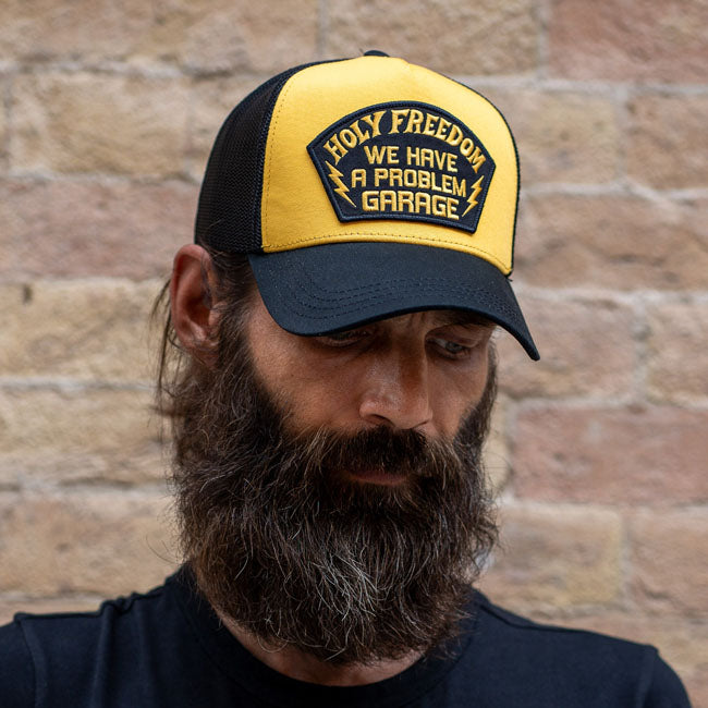 Holy Freedom Flash Cap Yellow Caps Holy Freedom
