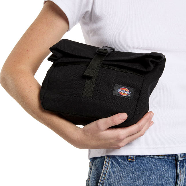 Dickies Lake Site Canvas Wash Bag, Black Vests Dickies