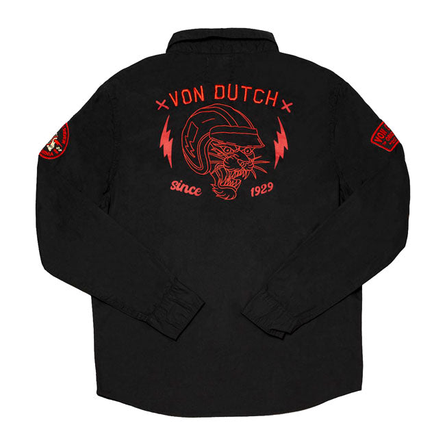Von Dutch Pick jacket black Casual Jacket Von Dutch