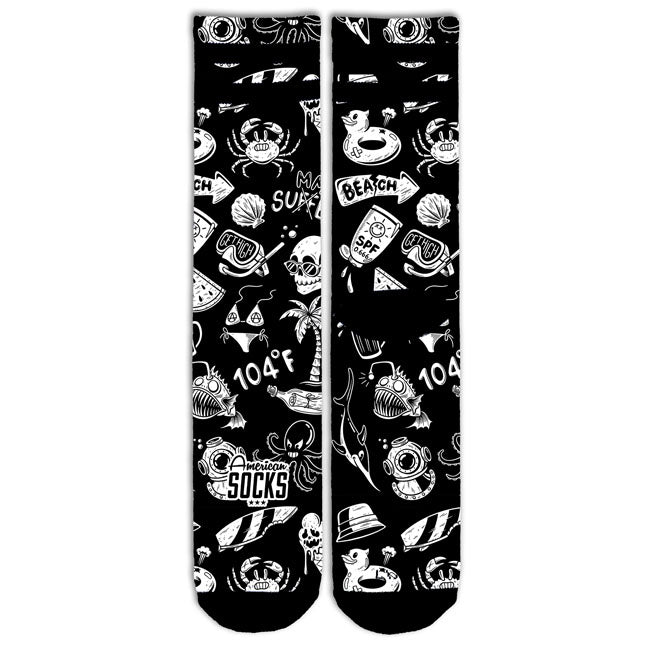 American Socks Hella Hot Signature socks black Socks American Socks