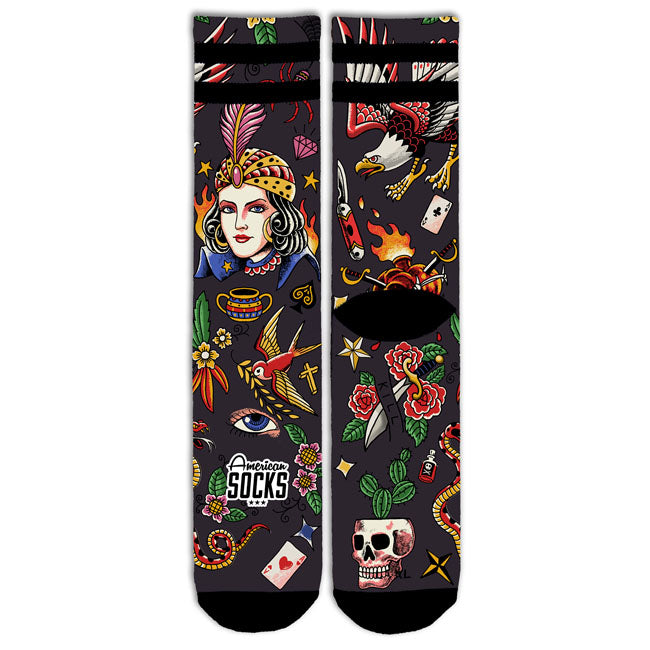 American Socks Sorcerer Signature socks black Socks American Socks