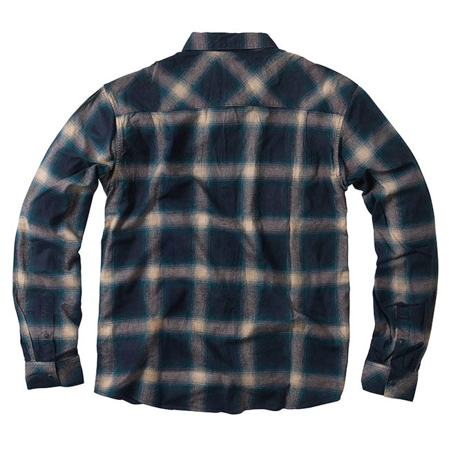 WCC Outlaw Flannel shirt blue/beige Shirt West Coast Choppers