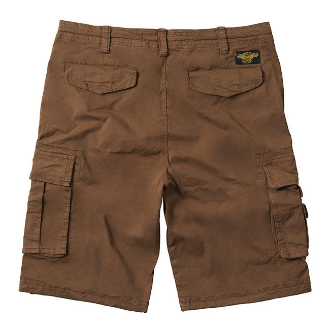 WCC CFL Cargo shorts khaki brown SHORTS West Coast Choppers