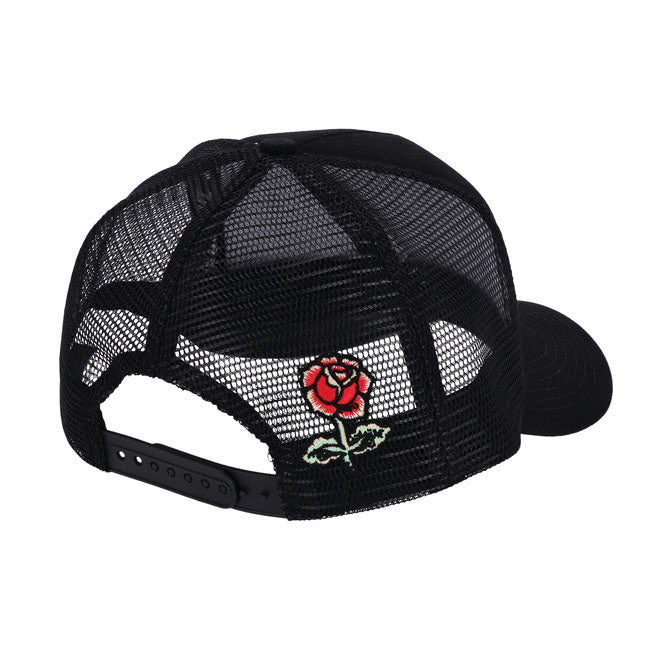 Santa Cruz Other Dot Rose cap black CAPS Santa Cruz