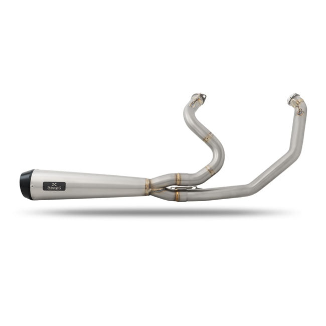 Malparidos 2-1 Exhaust System, Polished - 07-16 Touring Full Exhaust System Malparidos