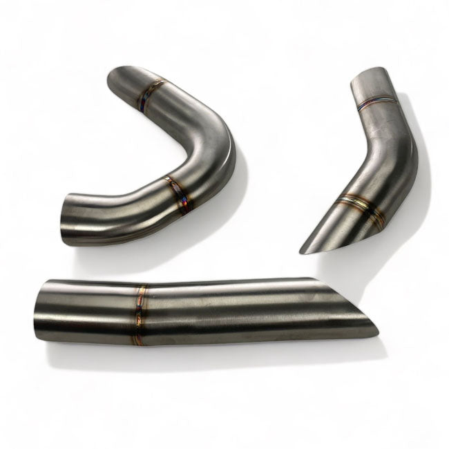 Malparidos Heat Shields, Satin Race - 07-24 Touring Exhaust Heat Shields Malparidos