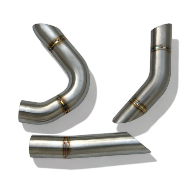 Malparidos Heat Shields, Titanium - 07-24 Touring Exhaust Heat Shields Malparidos