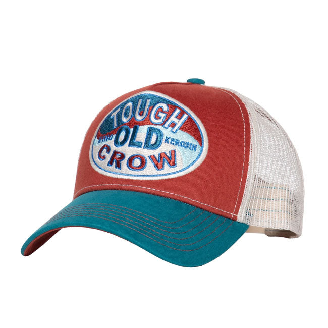 King Kerosin Tough old crow cap red&blue CAPS King Kerosin