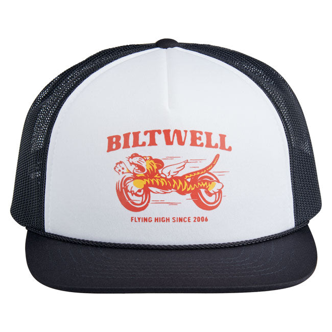Biltwell Tiger trucker cap black/white CAPS Biltwell