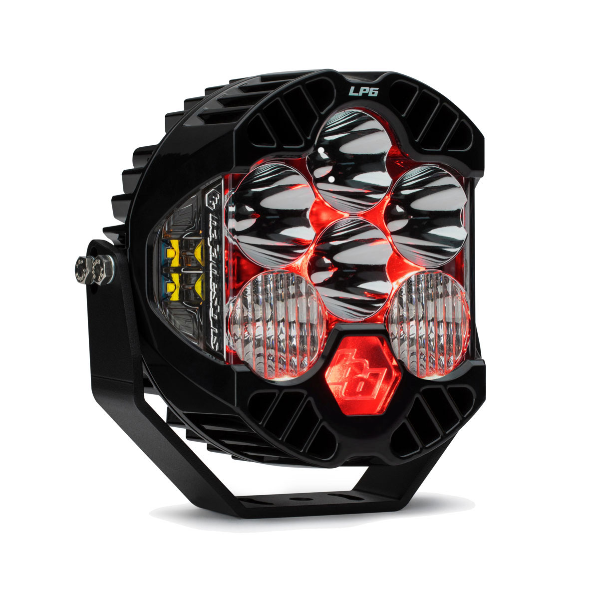 Baja Designs LP6 Kit - 22+ FXLRST Headlight Prior Performance White Red
