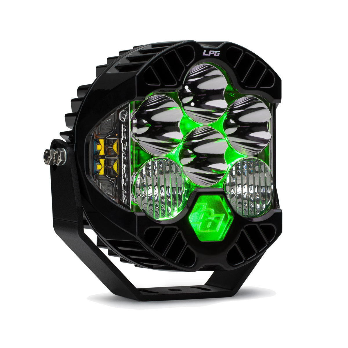 Baja Designs LP6 Kit - 22+ FXLRST Headlight Prior Performance White Green