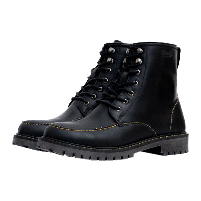 Trip Machine Moc-toe boots black Riding Boots & Shoes Tripmachine