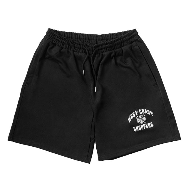 WCC Iron Oversized short black SHORTS West Coast Choppers