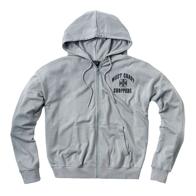 WCC Iron Oversized zip hoodie gray Hoodie & Sweatshirt West Coast Choppers