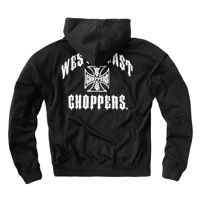 WCC Iron Oversized zip hoodie black Hoodie & Sweatshirt West Coast Choppers