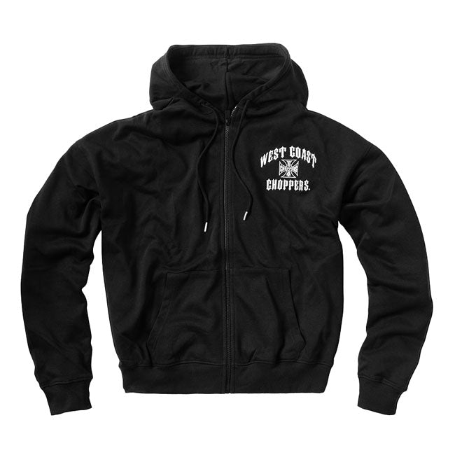 WCC Iron Oversized zip hoodie black Hoodie & Sweatshirt West Coast Choppers