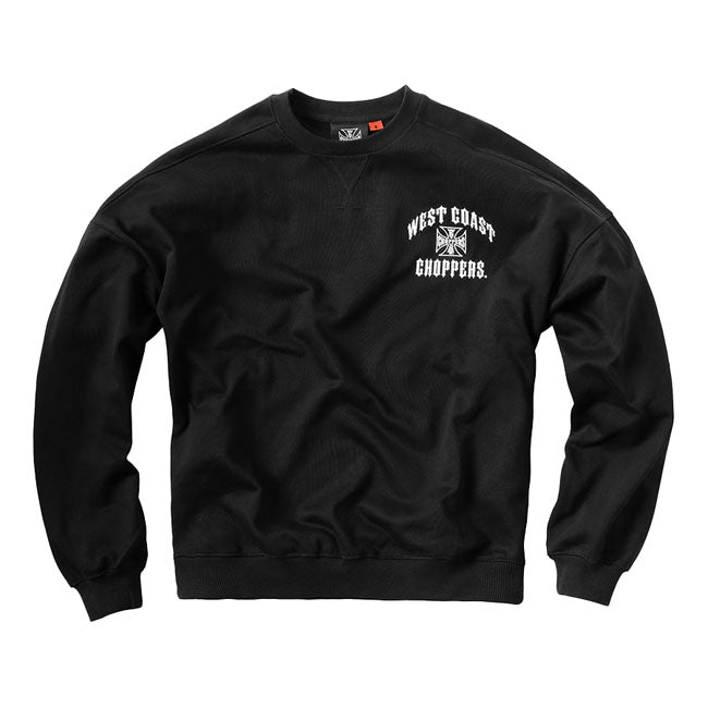 WCC Iron Oversized sweatshirt black Hoodie & Sweatshirt West Coast Choppers