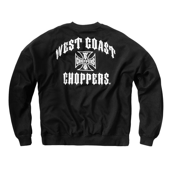 WCC Iron Oversized sweatshirt black Hoodie & Sweatshirt West Coast Choppers