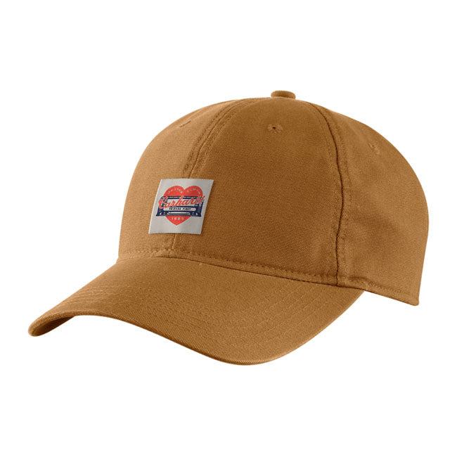 Carhartt Heart Patch Canvas cap Carhartt brown CAPS Carhartt