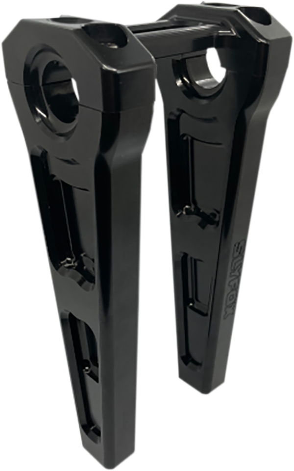 Straight Riser Risers Slyfox Performance Black 8"