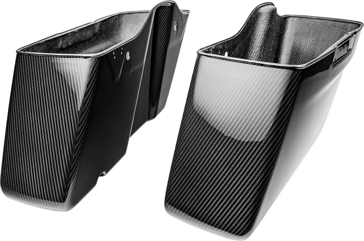 Bottom Saddlebag, Carbon Gloss - 14-23 Touring Saddlebags Slyfox Performance
