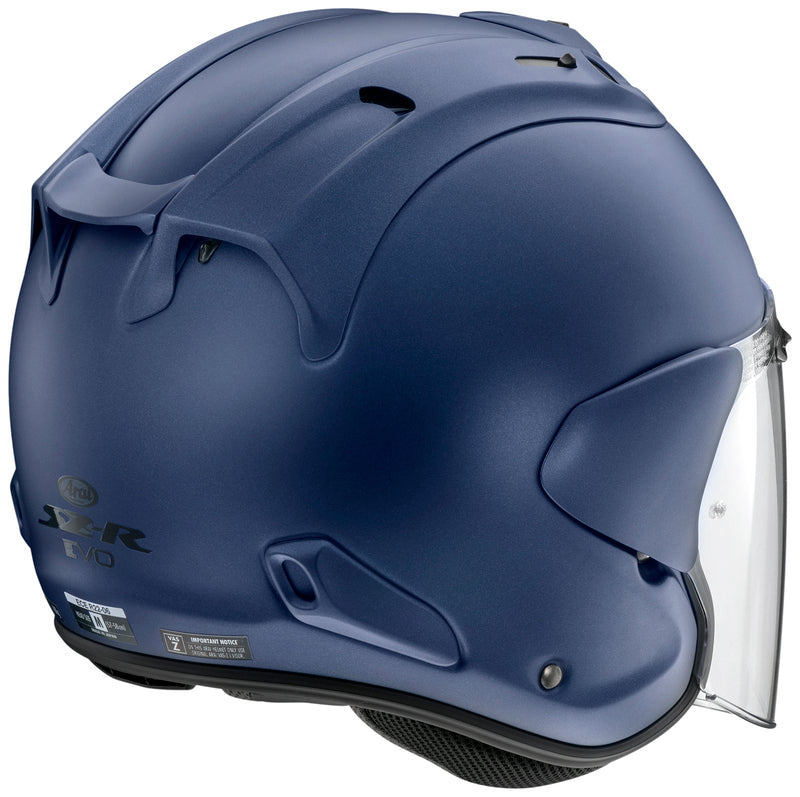 Arai SZ-R EVO Helmet, Matte Blue Open Face Helmet Arai