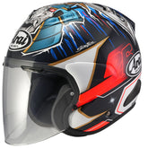 Arai SZ-R EVO Helmet, Pedrosa Shogun Replica Open Face Helmet Arai XS