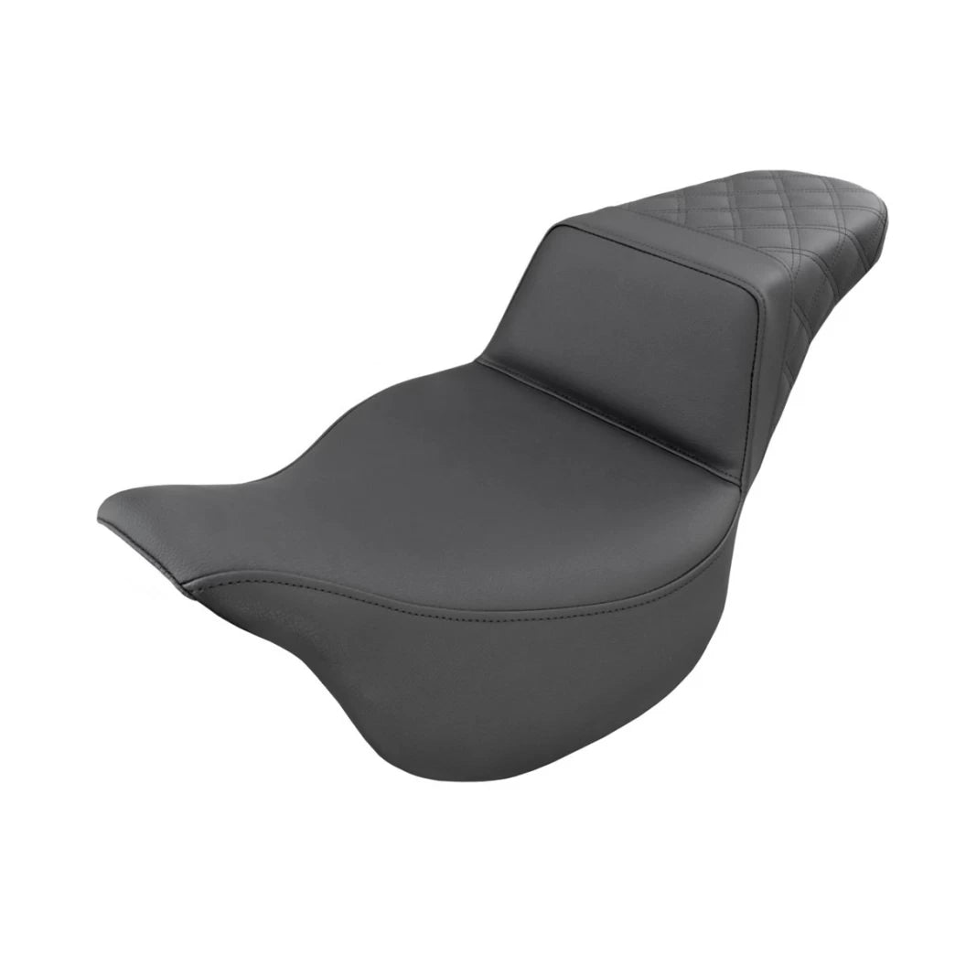 Step Up Seat - Touring Seat Saddlemen Black Rear LS 08-23 Touring FLHR/FLHT/FLHX/FLTR