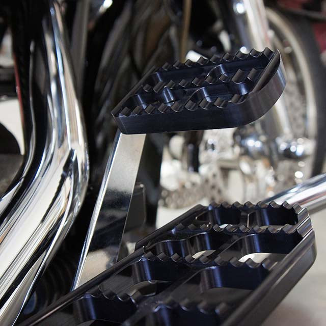 Serrated Brake Pedal Cover - Touring Brake Pedal Joker Machine