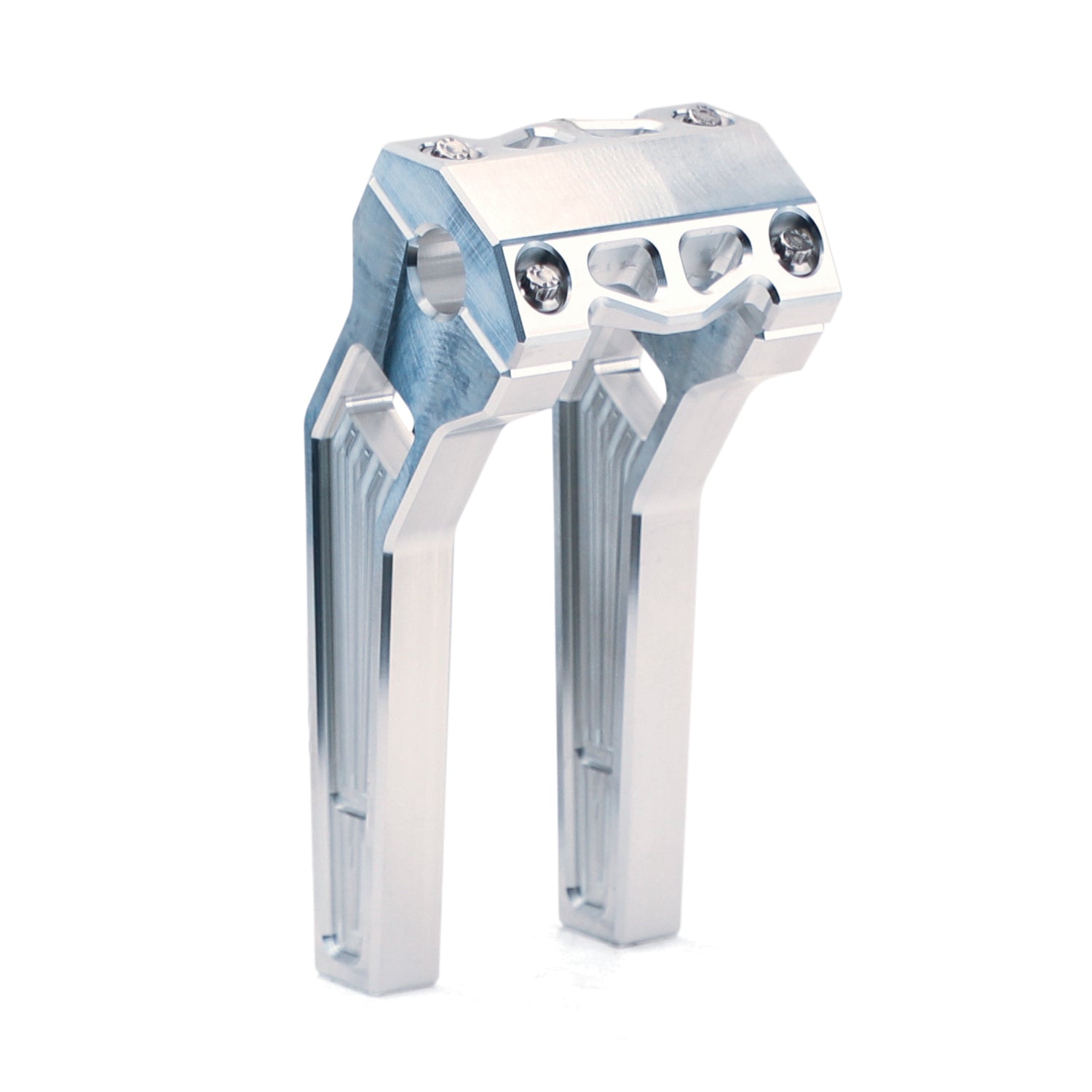 Performance Risers PullBack Risers LA Choppers Raw 8" 1"
