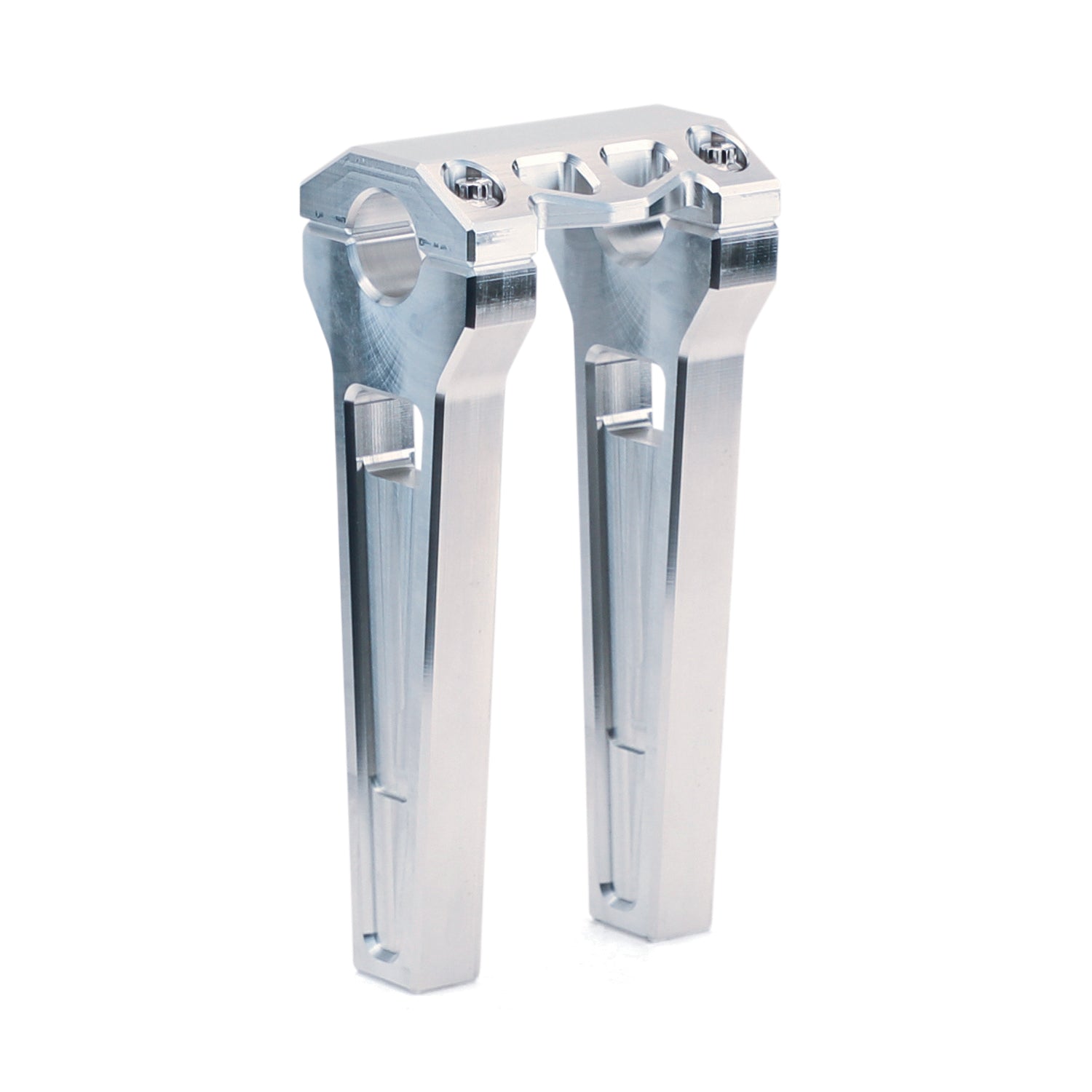 Performance Risers Straight Risers LA Choppers Raw 8" 1"