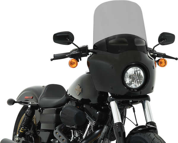 Road Warrior Vented Windshields Windshield Memphis Shades 15" Black Smoke