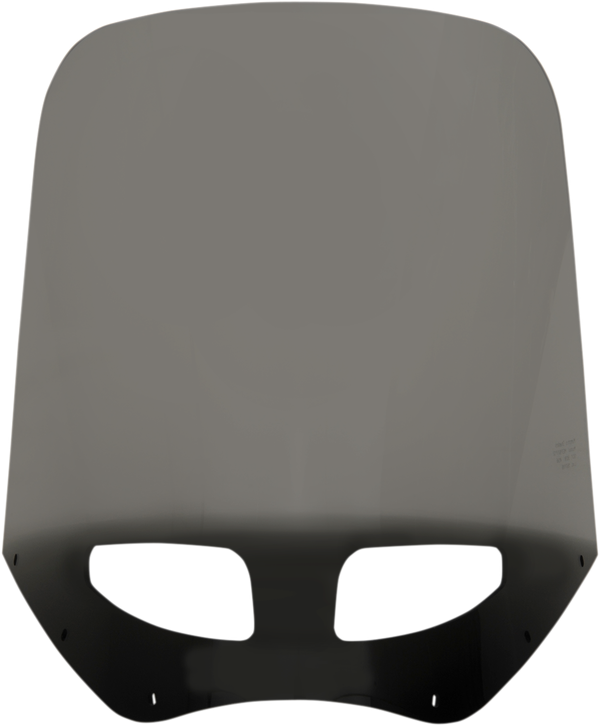 Road Warrior Vented Windshields Windshield Memphis Shades 17" Black Smoke
