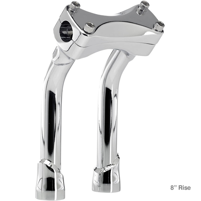 Murdock Pullback Risers Risers Biltwell Inc. Chrome 8"
