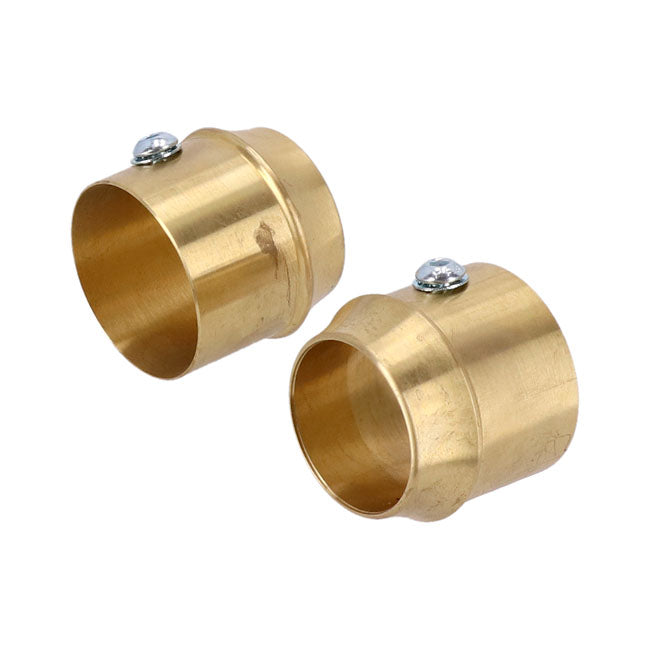 Paughco, Brass exhaust tip set. 2" Short curve Casual Pants & Shorts Paughco