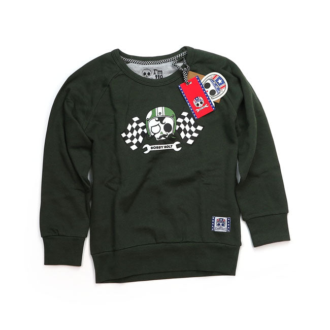 Bobby Bolt Sir Bobby sweater army green Hoodie & Sweatshirt Bobby Bolt