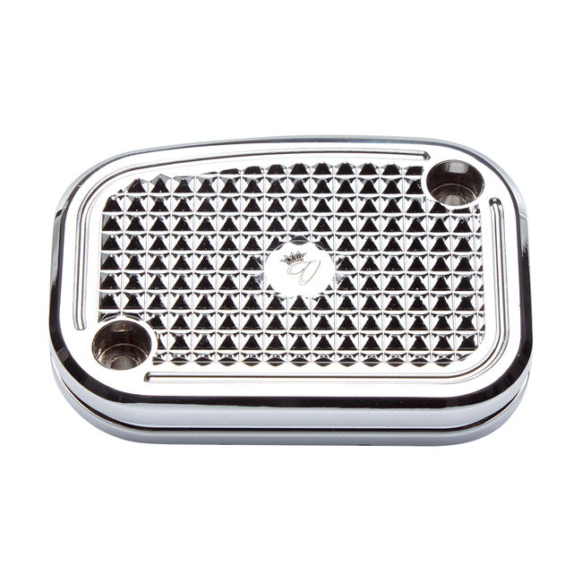 Vity''S Design, Diamond Handlebar Master Cylinder Cover. Chr. Vity's Design Default Title