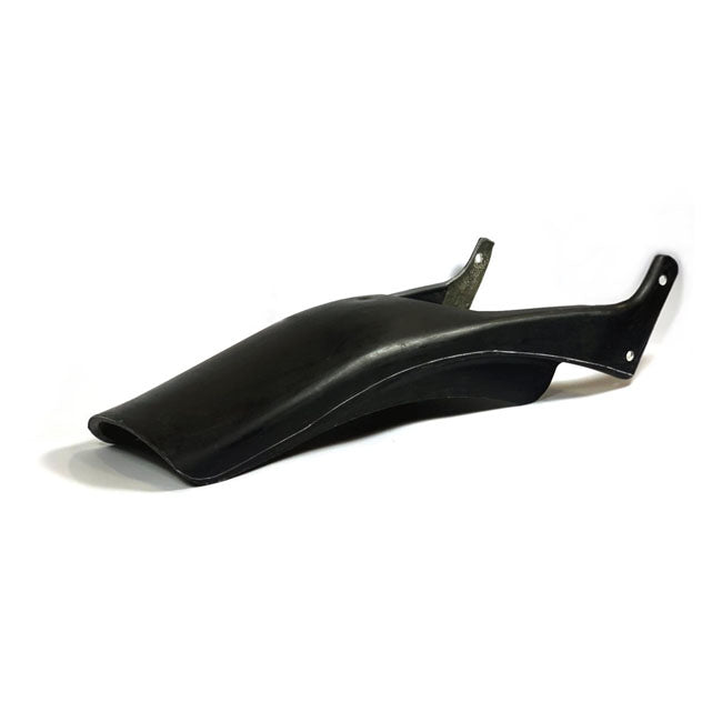 Long Ducktail Rear Fender Kit, Black - 18+ Softail Rear Fender Rough Crafts Default Title