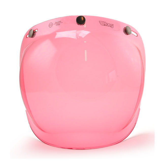 Roeg Bubble Shield Red Helmets Roeg