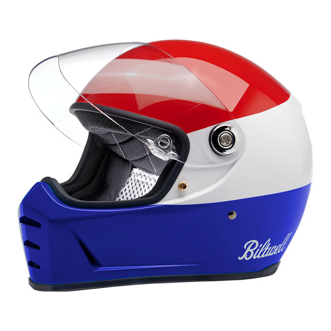 Lane Splitter Helmet Podium Gloss Red / White / Blue / XS
