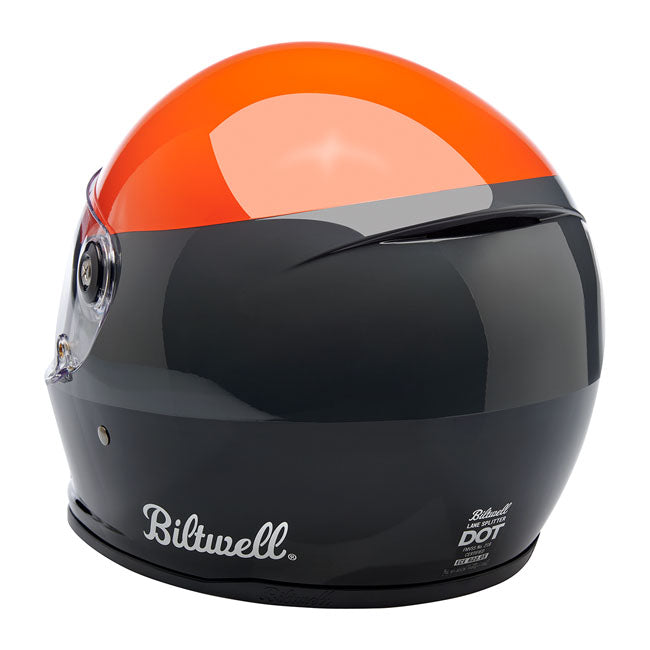 Lane Splitter Helmet Podium Gloss Orange / Grey / Black / XS