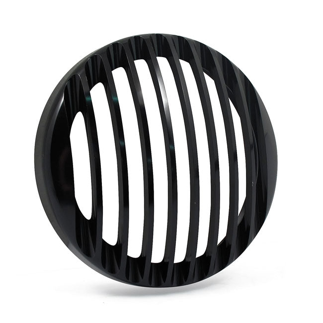 Headlight Grill 5 3/4", Black Headlight Accessories Rough Crafts