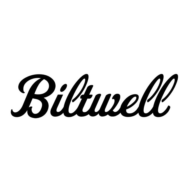 Biltwell Script sticker black 12" Lifestyle Accessory Biltwell