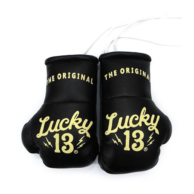 Lucky 13 Mini Boxing Gloves Black Gloves Lucky 13
