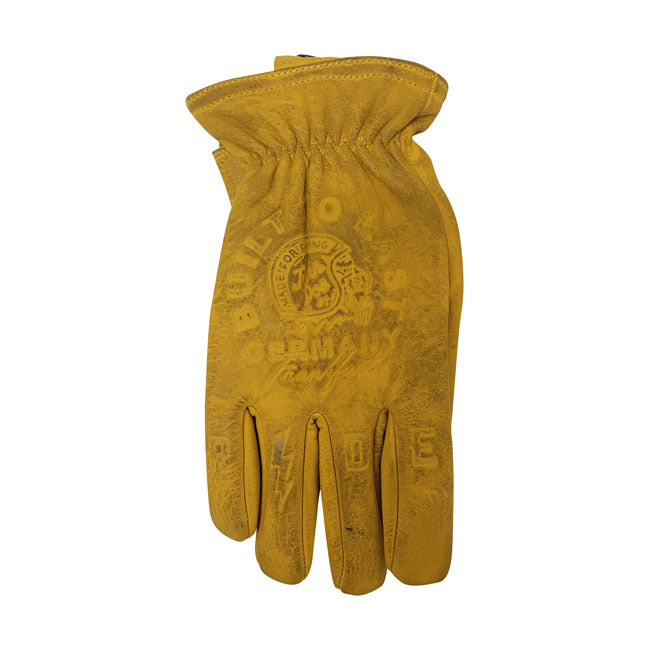John Doe Coyote gloves yellow embossed Gloves John Doe