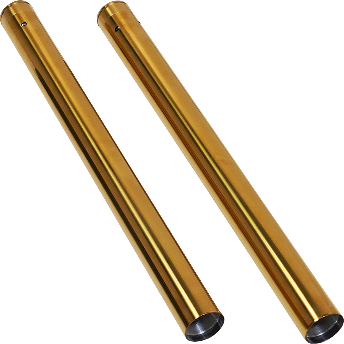 49mm Gold Fork Tubes Fork Tubes Arlen Ness Gold Stock Length 17+ 49mm FLT Touring