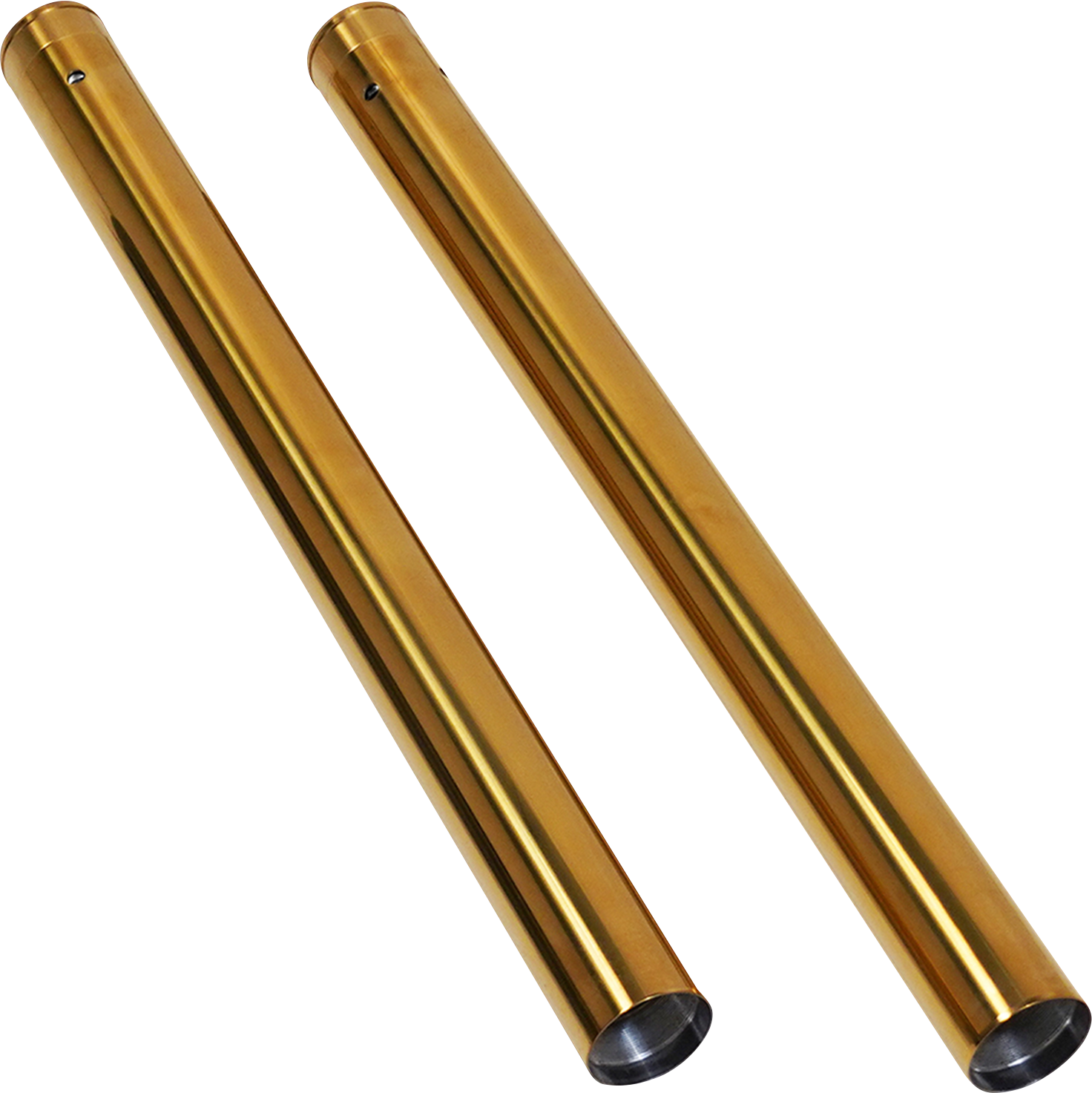 49mm Gold Fork Tubes Fork Tubes Arlen Ness Gold Stock Length 17+ 49mm FLT Touring