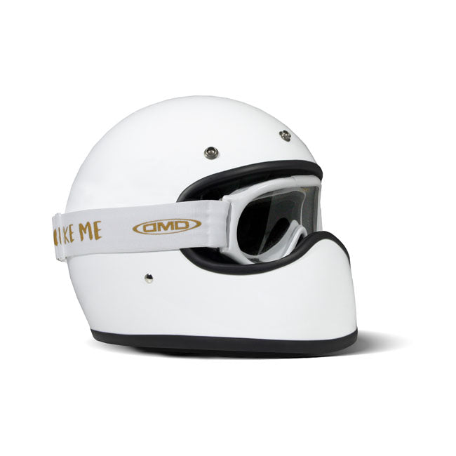 Dmd Ghost Goggles White Clear Lens Eyewear Dmd
