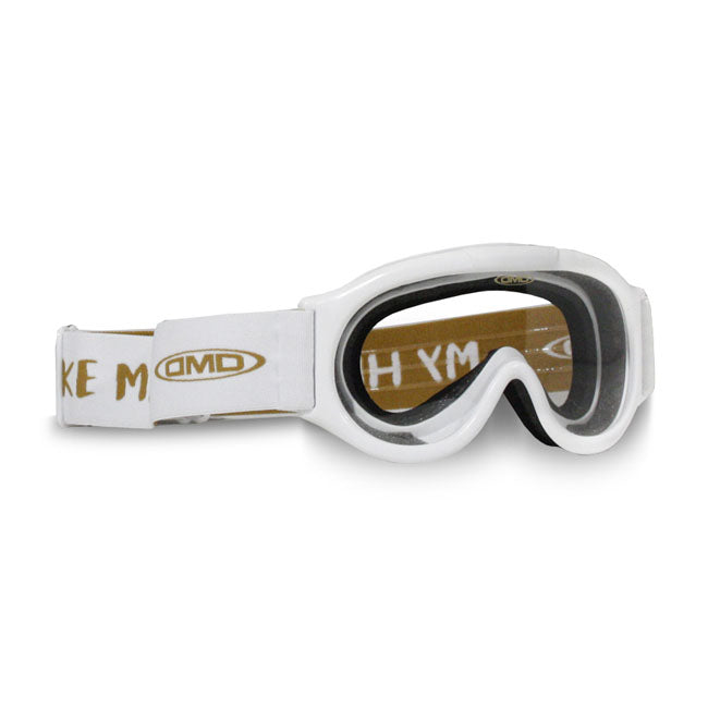 Dmd Ghost Goggles White Clear Lens Eyewear Dmd